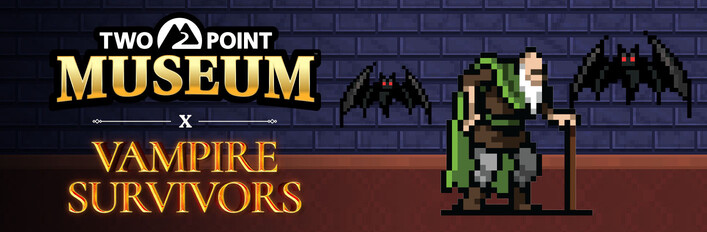 《雙點博物館》Ｘ《Vampire Survivors》