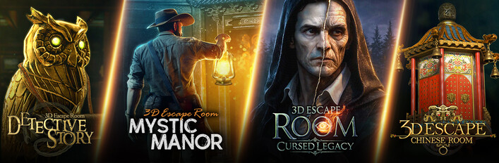 3D Escape Room: Master Escape Bundle