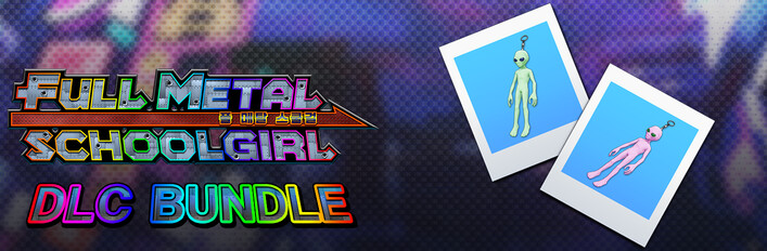 FULL METAL SCHOOLGIRL - DLC 번들:액세서리 「회색 외계인」 2색 세트
