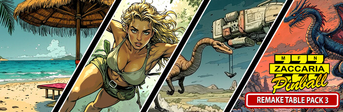 Zaccaria Pinball  - Remake Table Pack 3