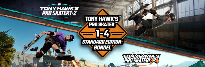 Tony Hawk's™ Pro Skater™ 1 - 4 - Standard Edition-bundel