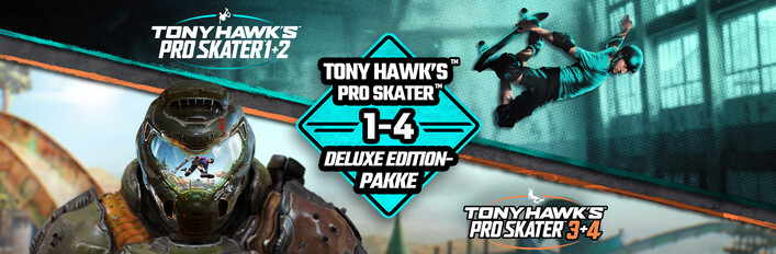 Tony Hawk's™ Pro Skater™ 1 - 4 - Deluxe Edition-pakke