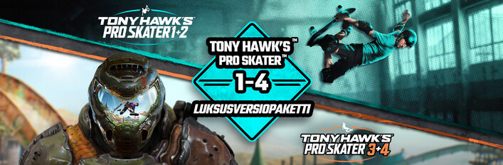 Tony Hawk’s™ Pro Skater™ 1 - 4 -luksusversiopaketti