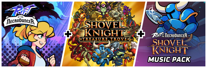 Rift + Shovel Knight + Shovel Knight Music Pack