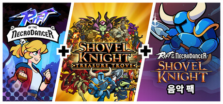Rift + Shovel Knight + Shovel Knight Music Pack