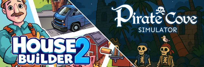 Pirate Cove and House Builder 2