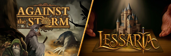 Against the Storm + Lessaria: Fantasy Kingdom Sim
