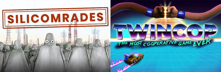 TwinCop × Silicomrades: Wacky Co-op Action