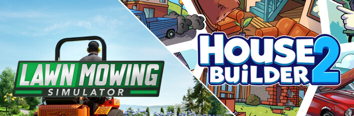 Lawn Mowing with House Builder 2