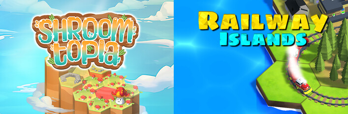Shroomtopia + Railway Islands - Puzzle