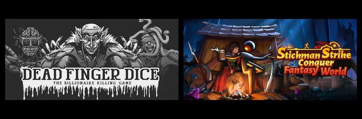 Dead Finger Dice & Stickman Strikes: Conquer Fantasy World