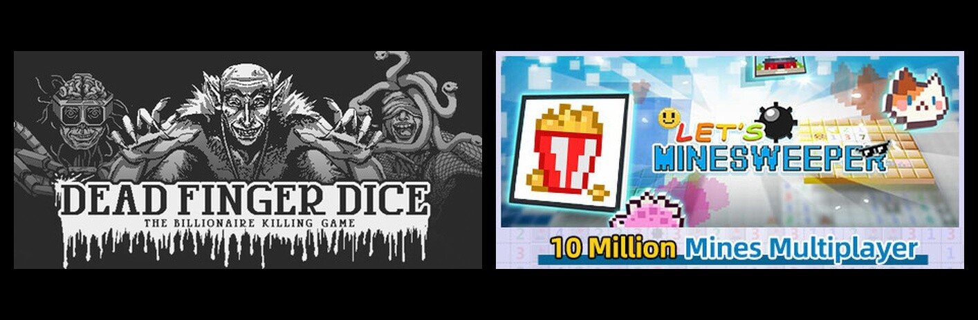 Dead Finger Dice & Let's Minesweeper