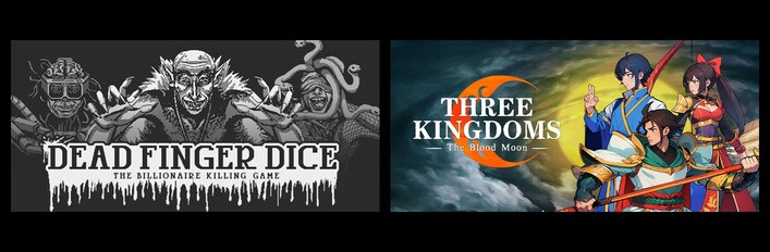 Dead Finger Dice & Three Kingdoms: The Blood Moon