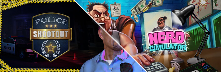 Nerd in Police Shootout