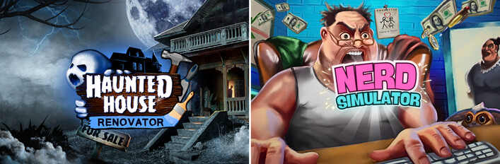 Nerd in Haunted House