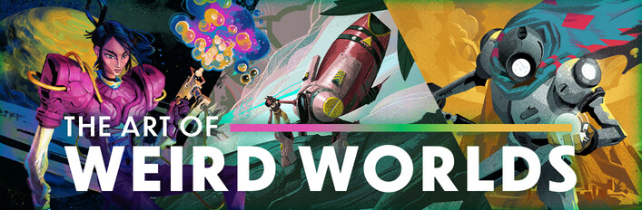 The Art of Weird Worlds