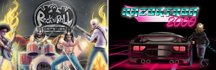 Rock 'N' Roll Defense X Razortron 2000
