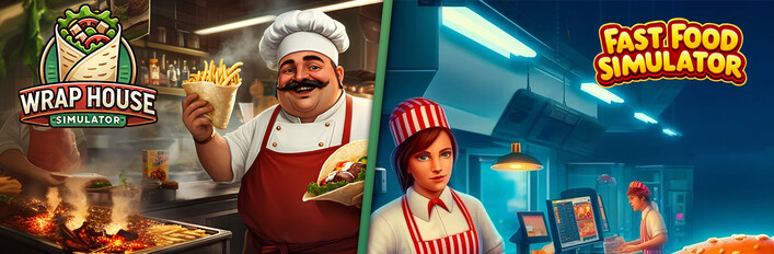 Wrap House x Fast Food Simulator