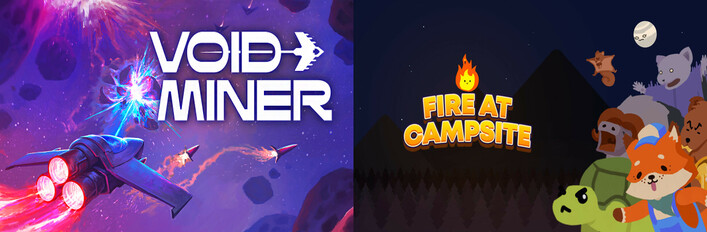 Void Miner X Fire at The Campsite