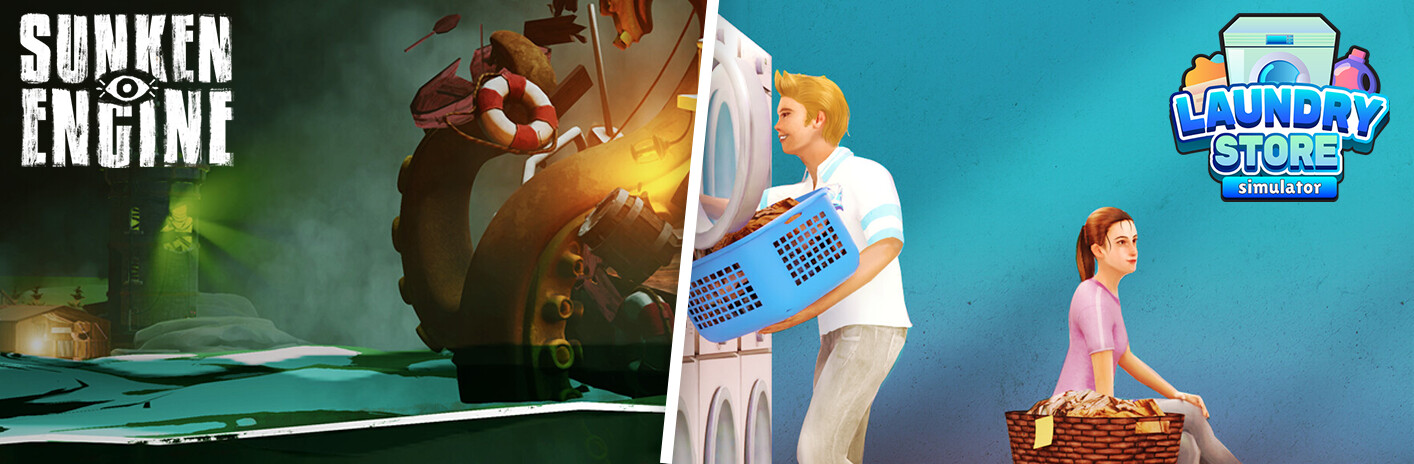 Sunken Engine x Laundry Store Simulator