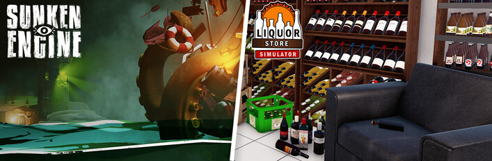 Sunken Engine x Liquor Store Simulator