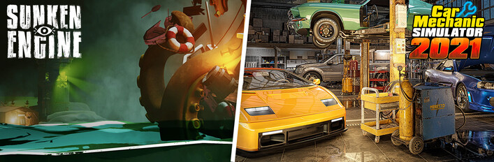 Sunken Engine x Car Mechanic Simulator 2021