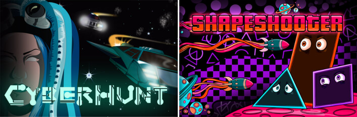 Cyberhunt X Shapeshooter