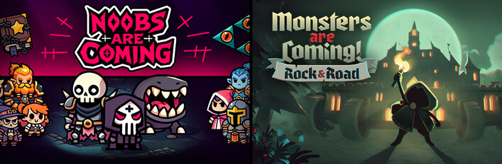 They Are Coming: Noobs X Monsters Are Coming