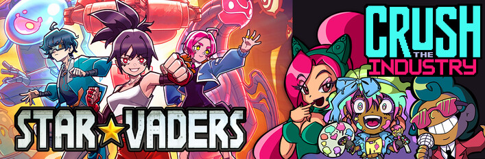 StarVaders + Crush the Industry