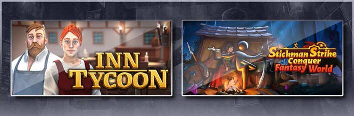 Inn Tycoon & Stickman Strikes: Conquer Fantasy World