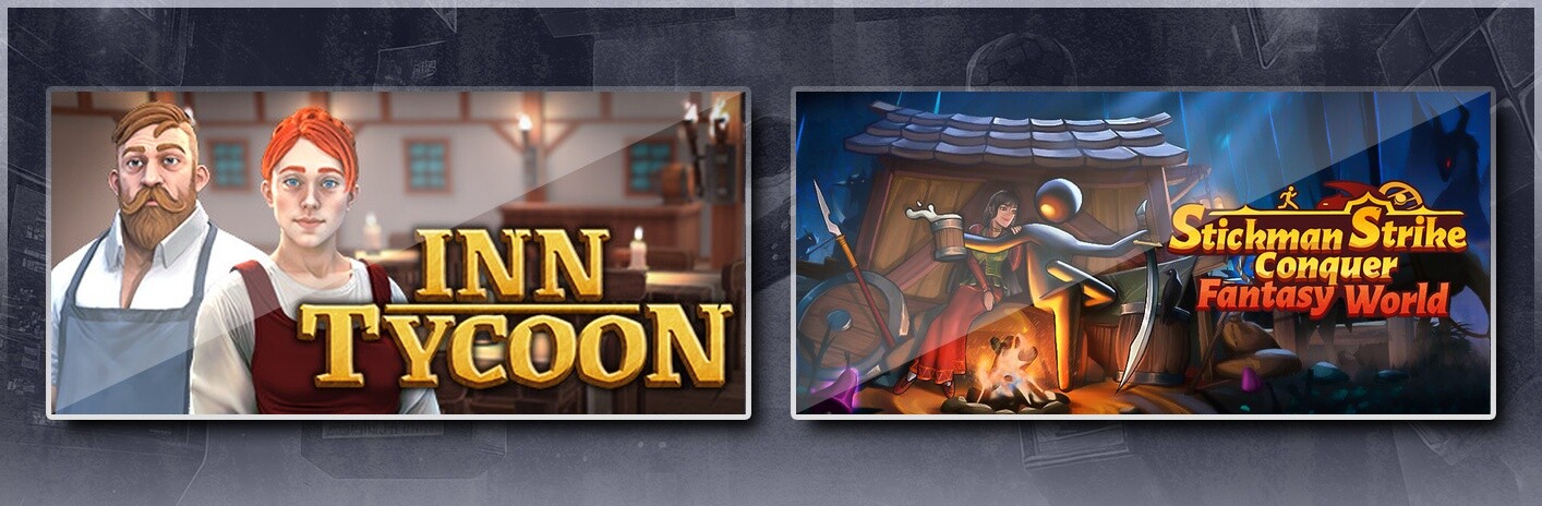 Inn Tycoon & Stickman Strikes: Conquer Fantasy World