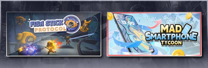 Fish Stick Protocol & Mad Smartphone Tycoon