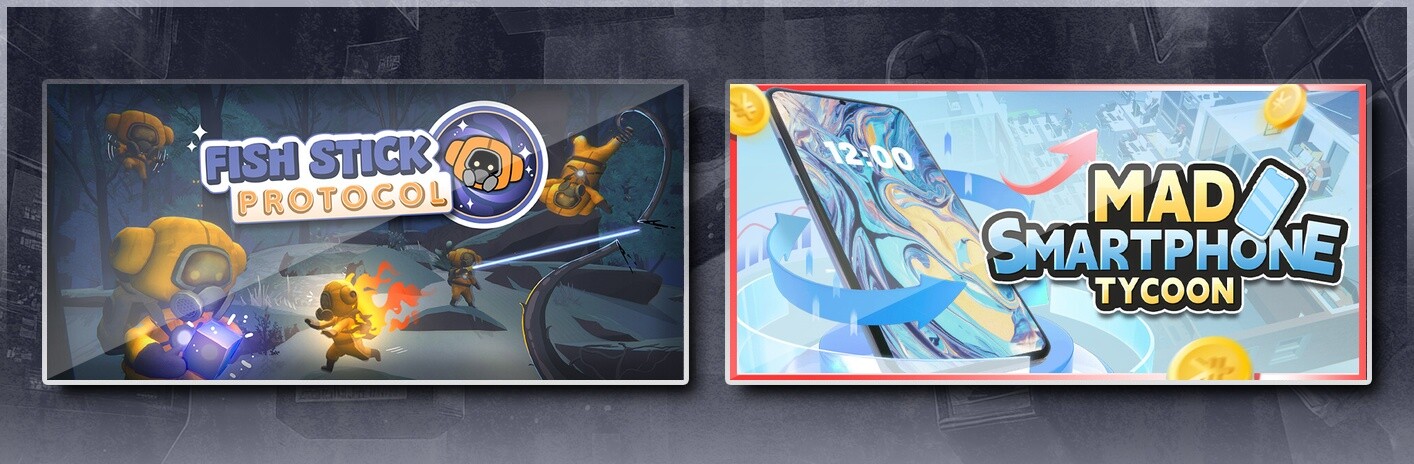 Fish Stick Protocol & Mad Smartphone Tycoon