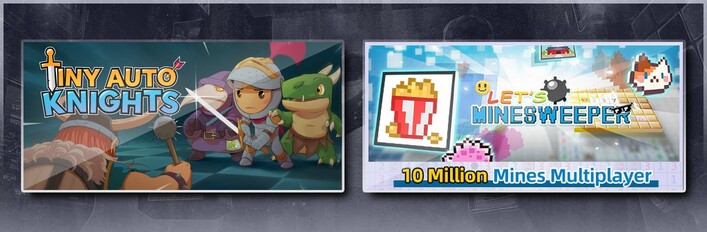 Tiny Auto Knights & Let's Minesweeper