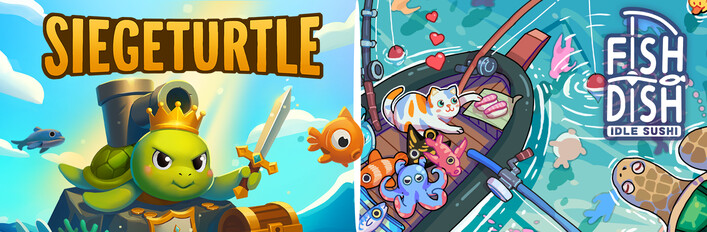 Siegeturtle + Fish to Dish: Idle Sushi