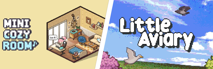 Mini Cozy Room: Lo-Fi & Little Aviary