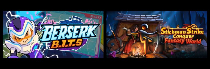 Berserk B.I.T.S & Stickman Strikes: Conquer Fantasy World