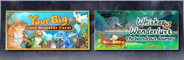 Your Big, Cute Monster Farm & Whisker Wanderlust: The Wondrous Journey