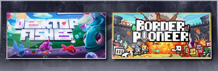 Desktop Fishes & Border Pioneer