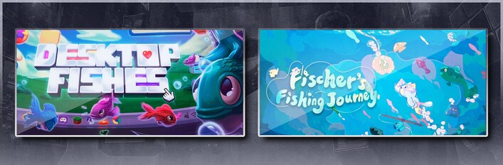 Desktop Fishes & Fischer's Fishing Journey