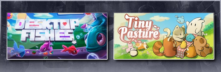Desktop Fishes & Tiny Pasture