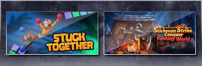 Stuck Together & Stickman Strikes: Conquer Fantasy World