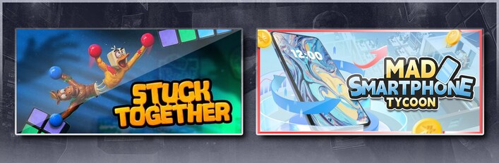 Stuck Together &Mad Smartphone Tycoon