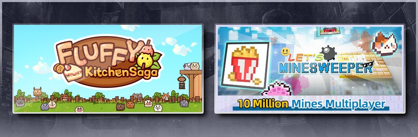 Fluffy Kitchen Saga & Let's Minesweeper