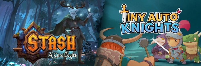 Tiny Auto Knights + Stash: A Card Looter