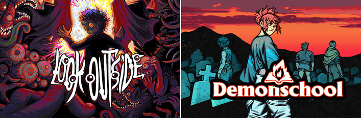 Look Outside x Demonschool