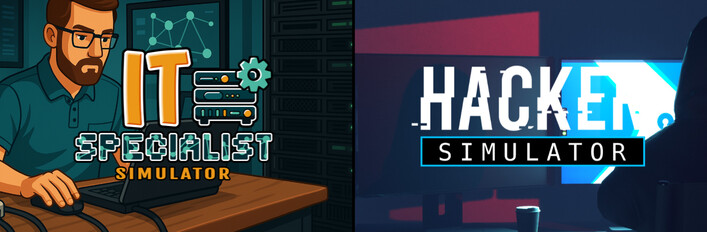Hacker Simulator and IT Specialist Simulator