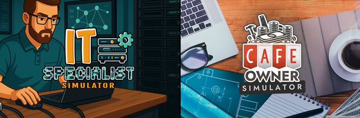 IT Specialist and Cafe Owner Simulator
