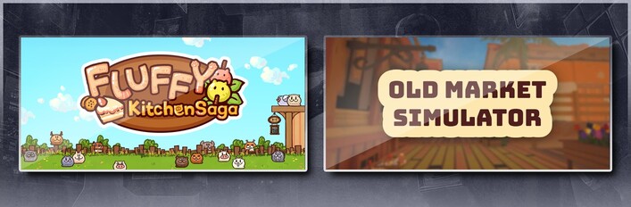 Fluffy Kitchen Saga & Old Market Simulator