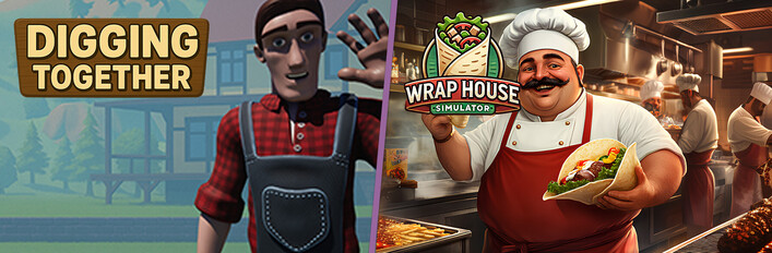 Digging in Wrap House